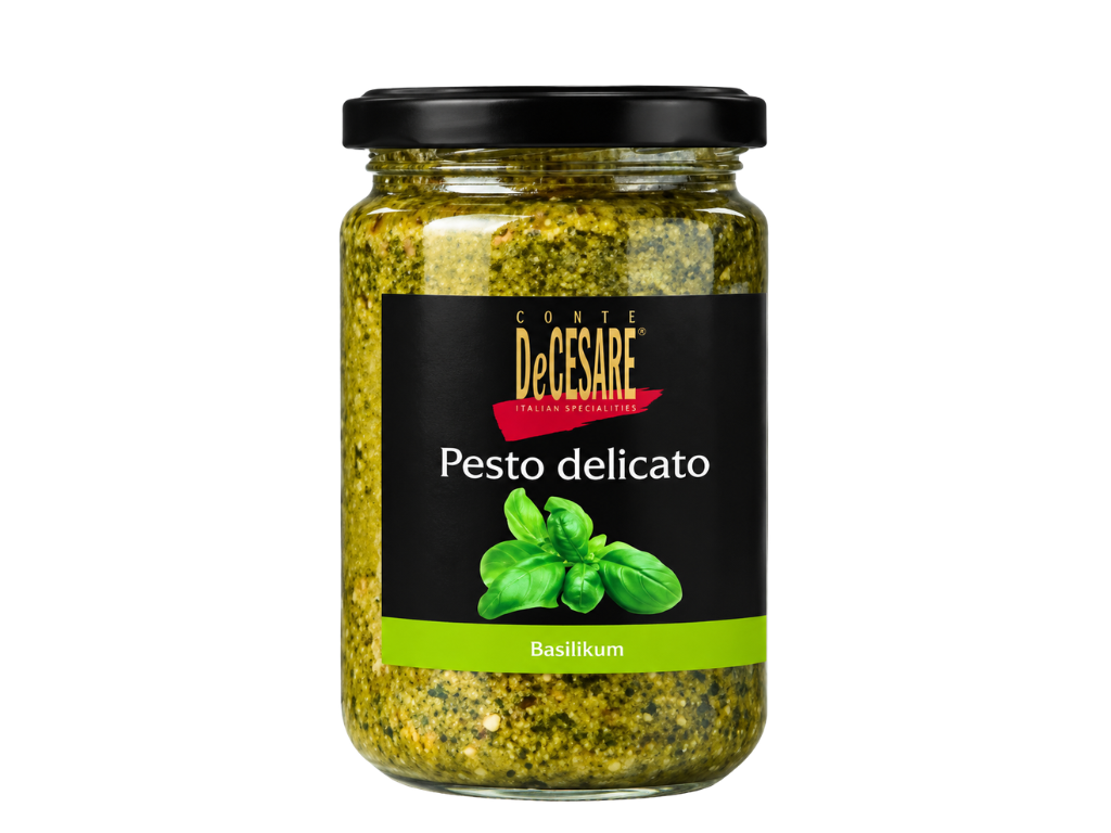 Conte DeCesare Pesto delicato – Mildes Basilikum-Pesto