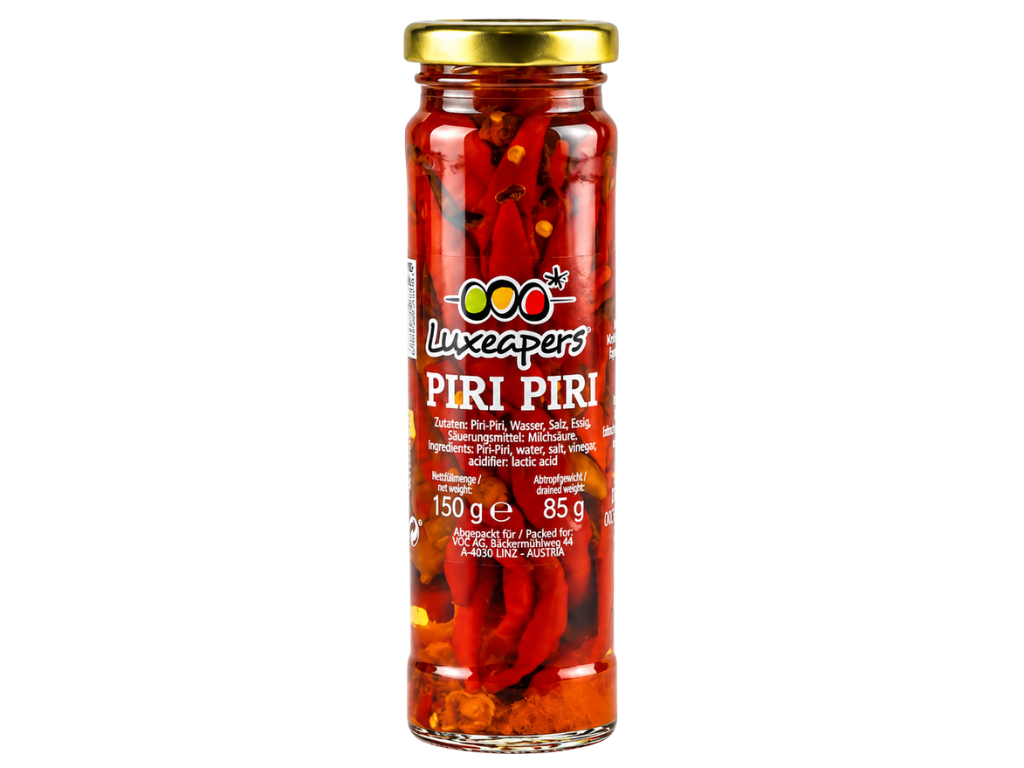 Luxeapers Piri-Piri – Scharfe Chilischoten 140 g